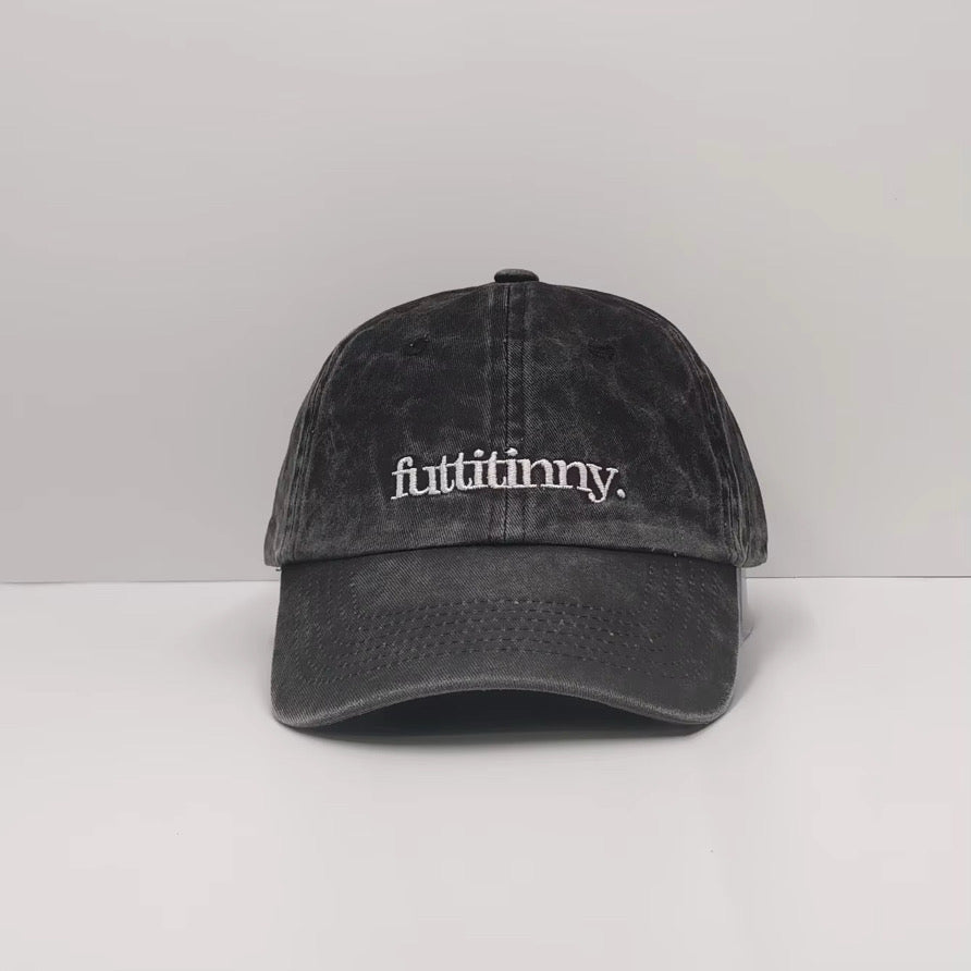 Cappellino futtitinny black washed