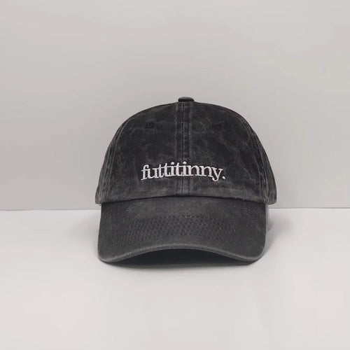 Cappellino futtitinny black washed
