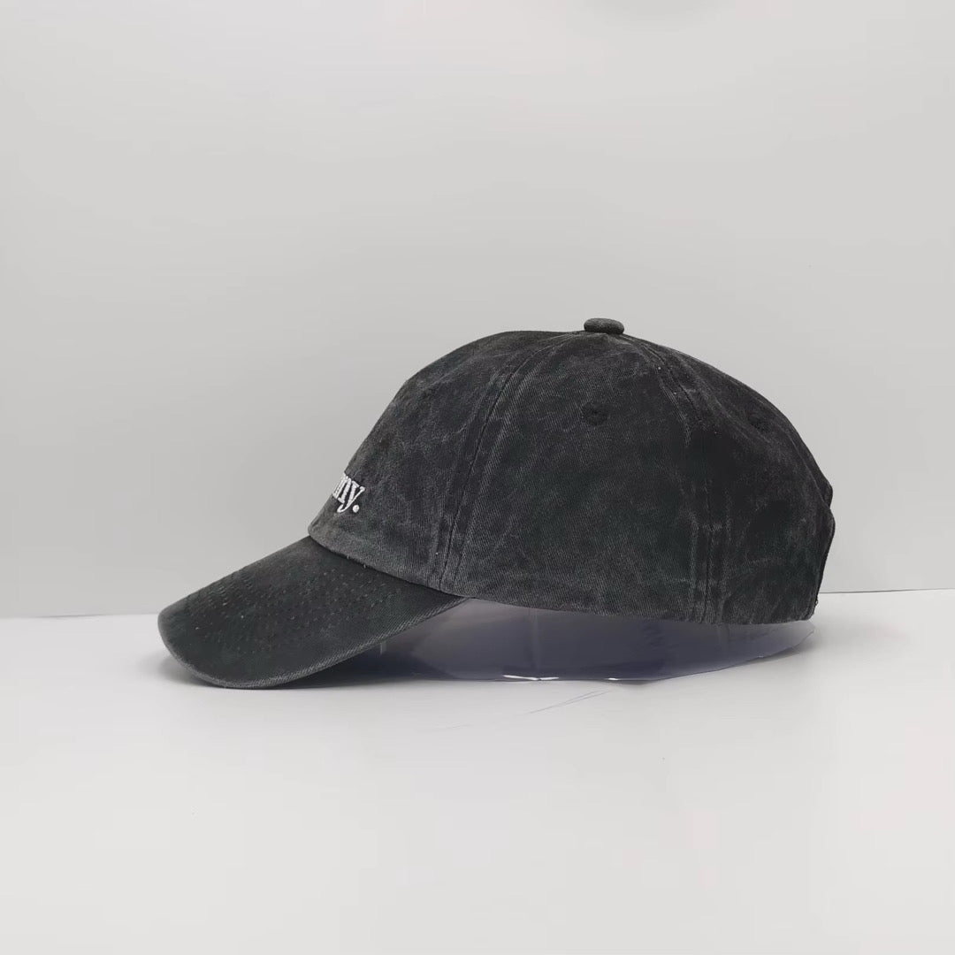 Cappellino futtitinny black washed