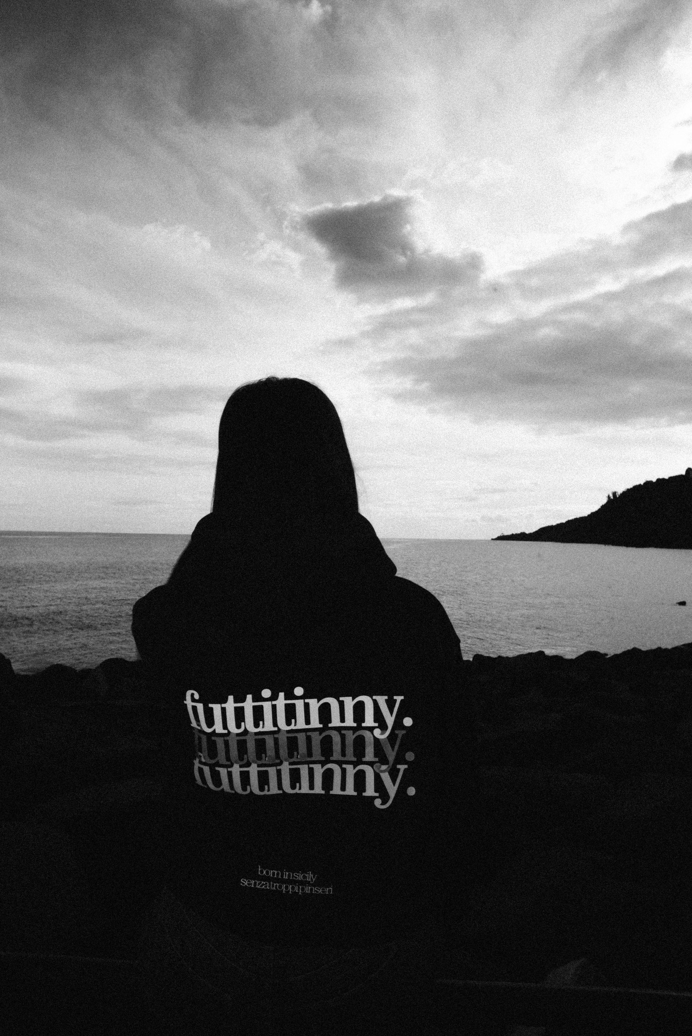 Hoodie Nera - Born in Sicily